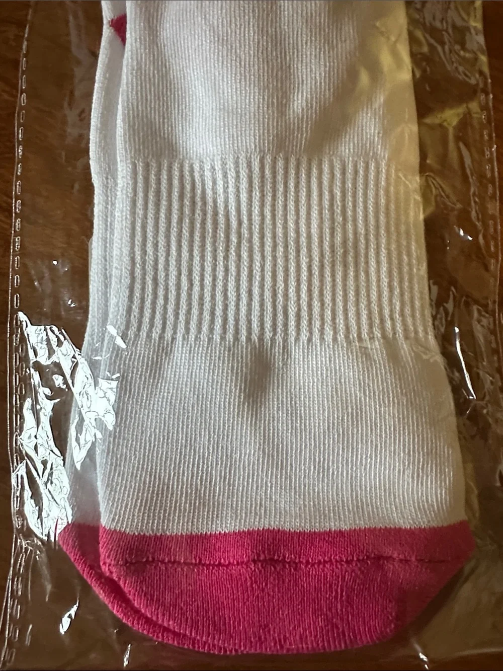 Free People Spring Break Prep Tube Socks - White & Pink NWT